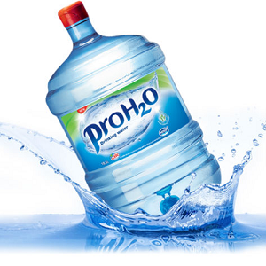 Nước tinh khiết Lavie Pro H2O có vòi 19 lít